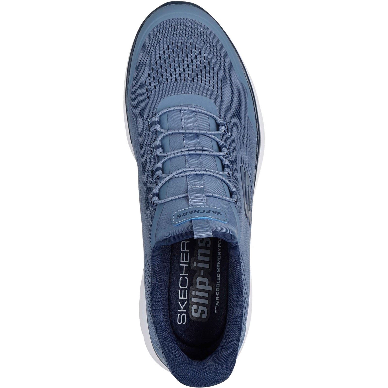 Skechers Summits Top Rate Textile Männer Schiefer Sneaker