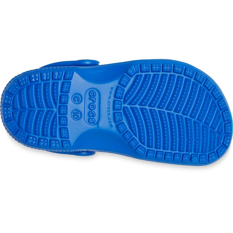 Crocs Toddler Classic Thermoplastische Blaue Bolt Loafers