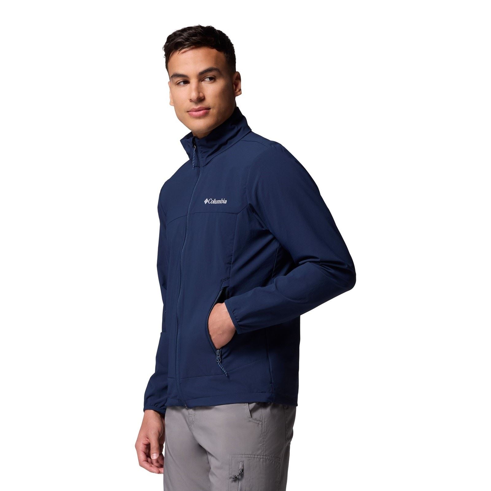 Columbia Heather Canyon II Jacket Herren Blau Softshelljacke