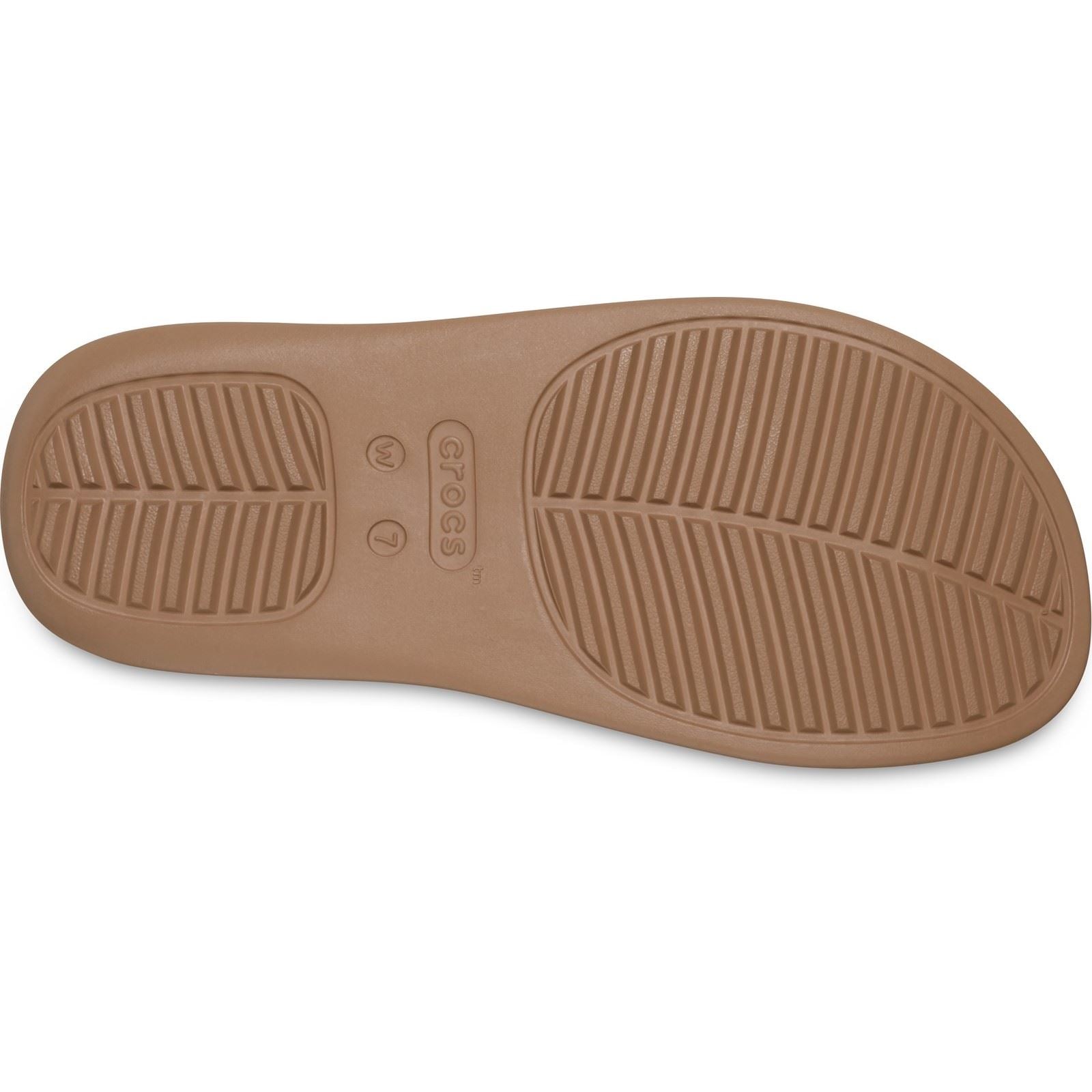 Crocs Getaway Platform Eva Frauen Sandalen Milchschokolade