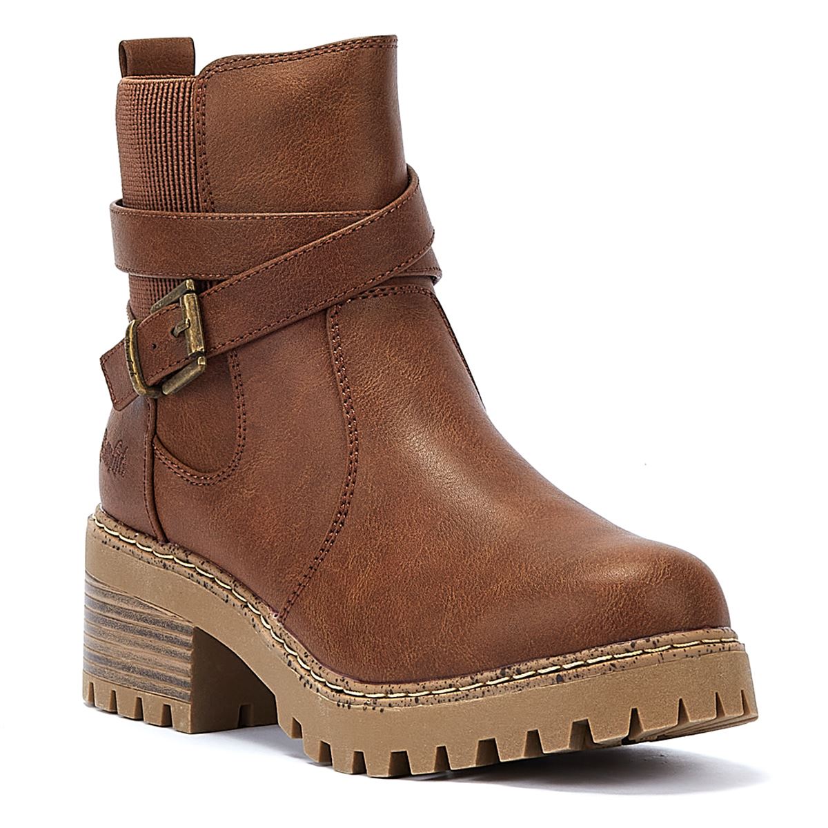Blowfish Malibu Damenstiefeletten In Rostrot