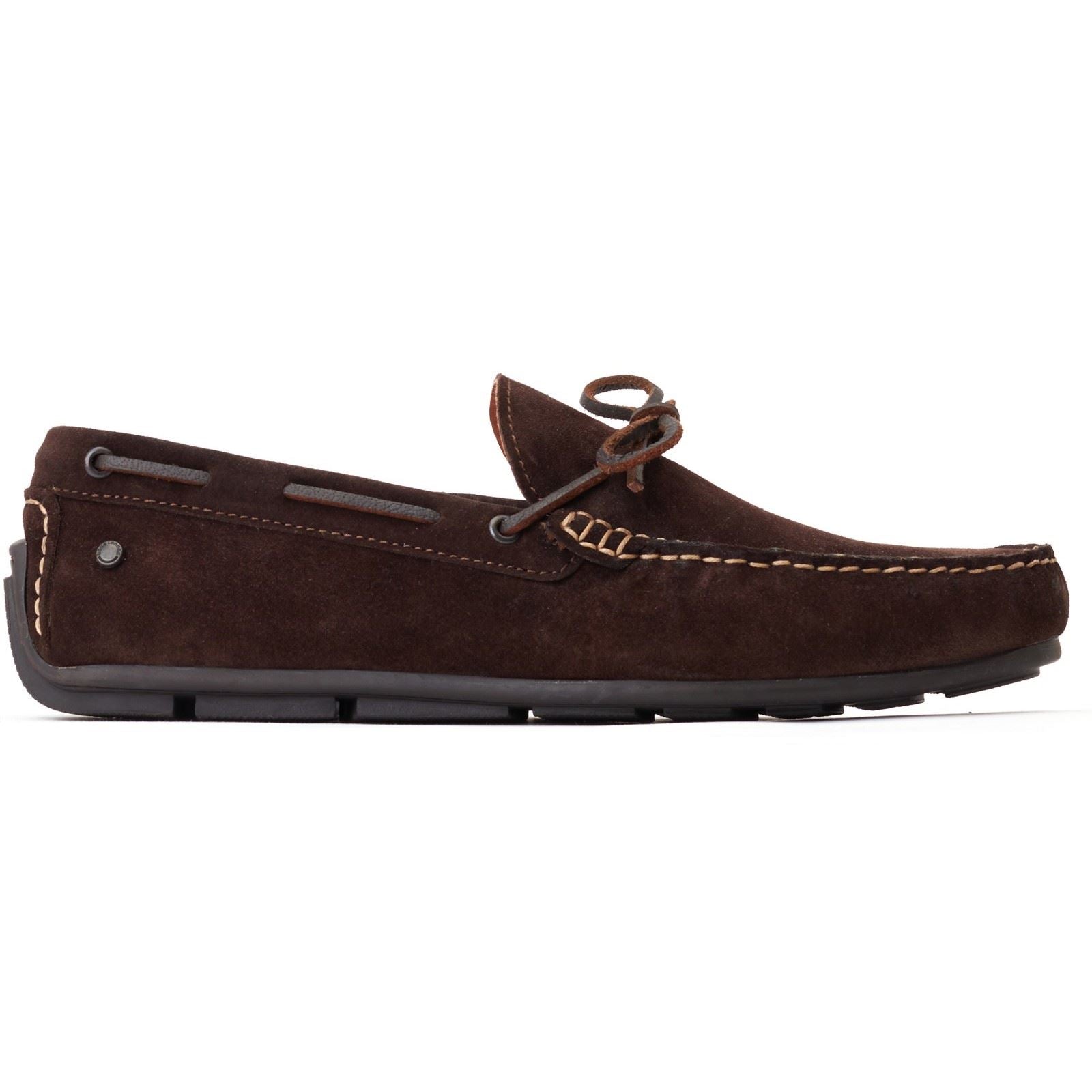 Base London Brooks Leder Herren Burnt Brown Loafer