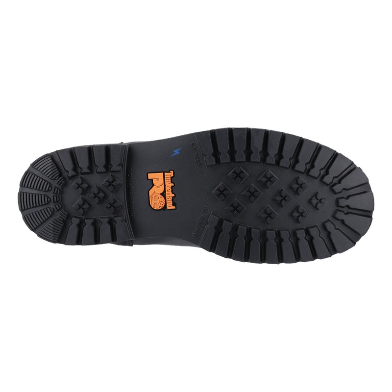 Timberland Pro Ikonische Schwarze Sicherheitsschuhe Aus Leder