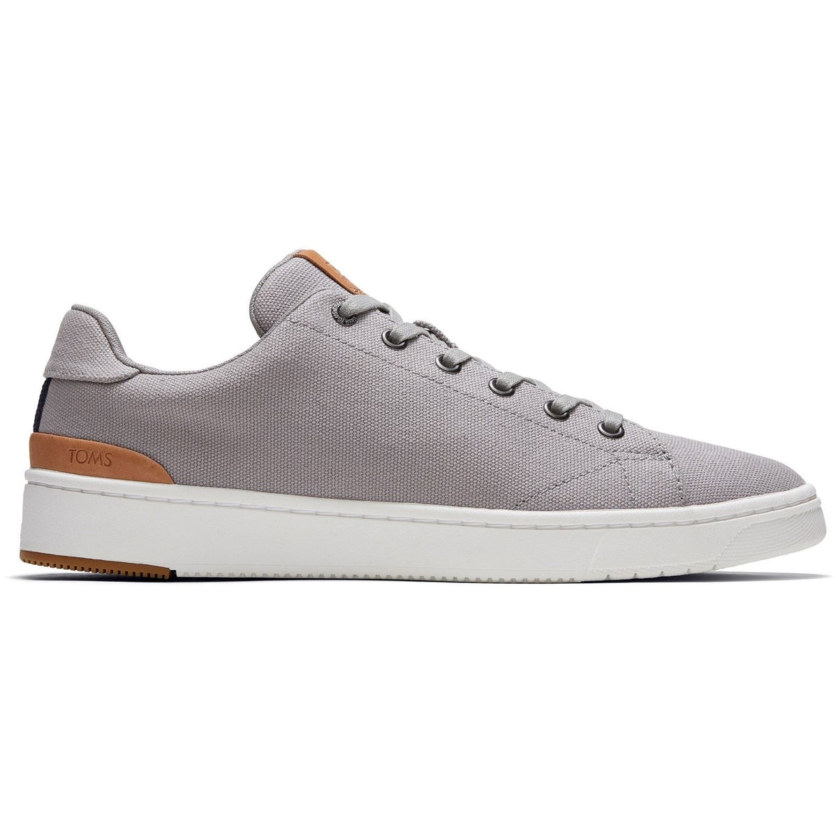 TOMS Travel Lite 2.0 Low 100% Baumwolle Herren Turnschuhe In Grau