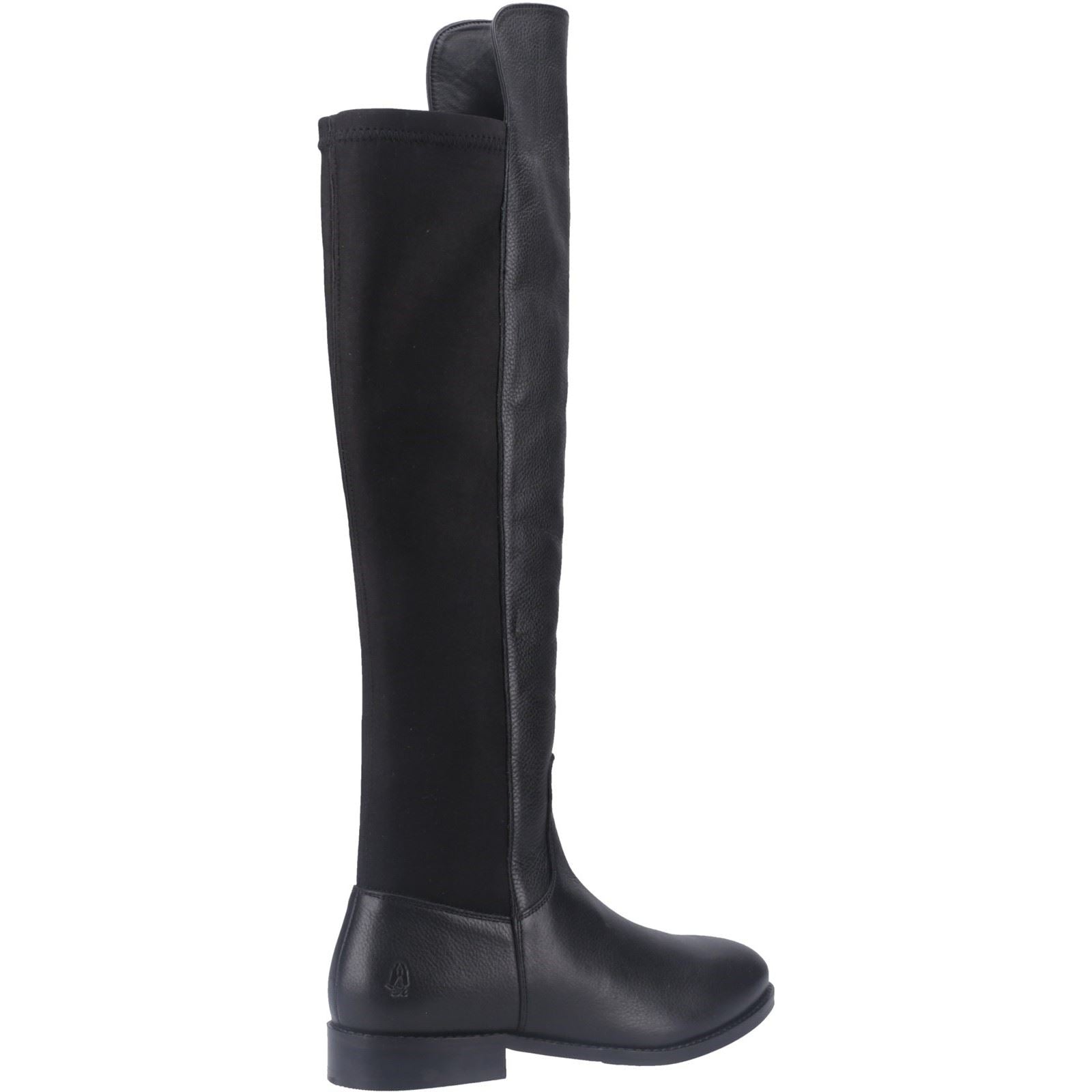 Hush Puppies Paisley Kunstleder Damen Schwarze Stiefel