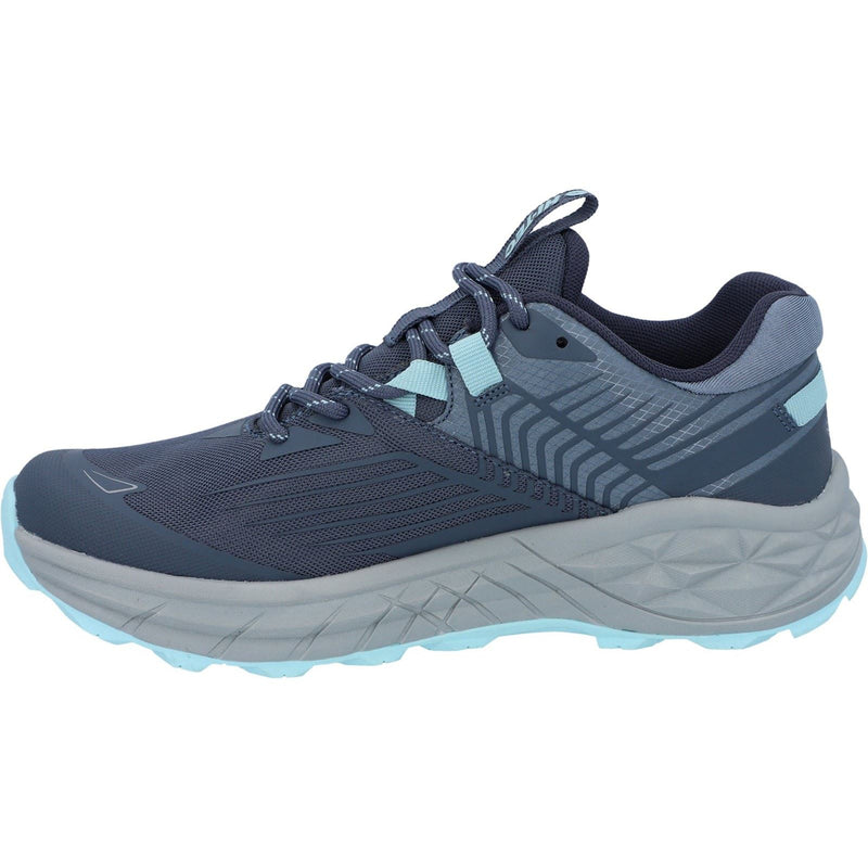 Hi-Tec Fuse Trail Low Polyester Mesh Damensneaker In Grisaille/Flintstone