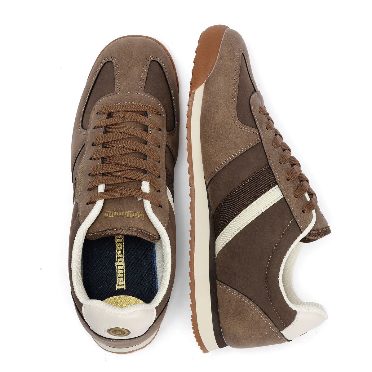 Lambretta Diego Herren Braune Sneakers