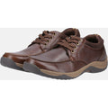 Hush Puppies Derek Herren Kaffeebraune Lederschnürschuhe