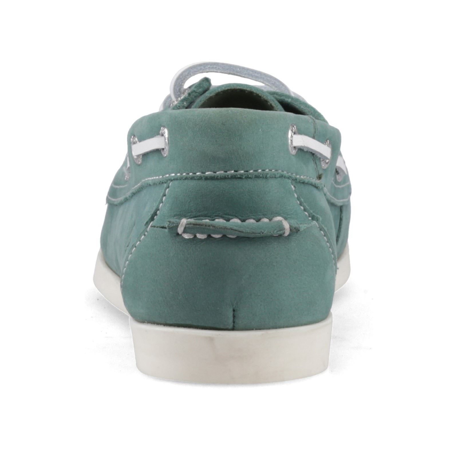 Sperry Balboa 2 Eye Boat Nubuck Damen Grüne Bootsschuhe