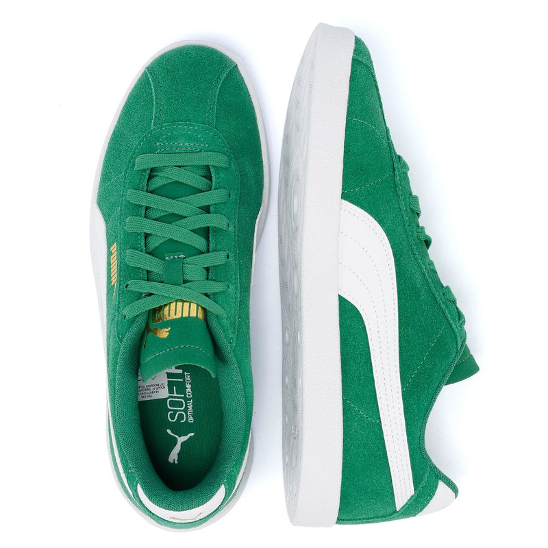 Puma Club II Grüne Wildleder Turnschuhe
