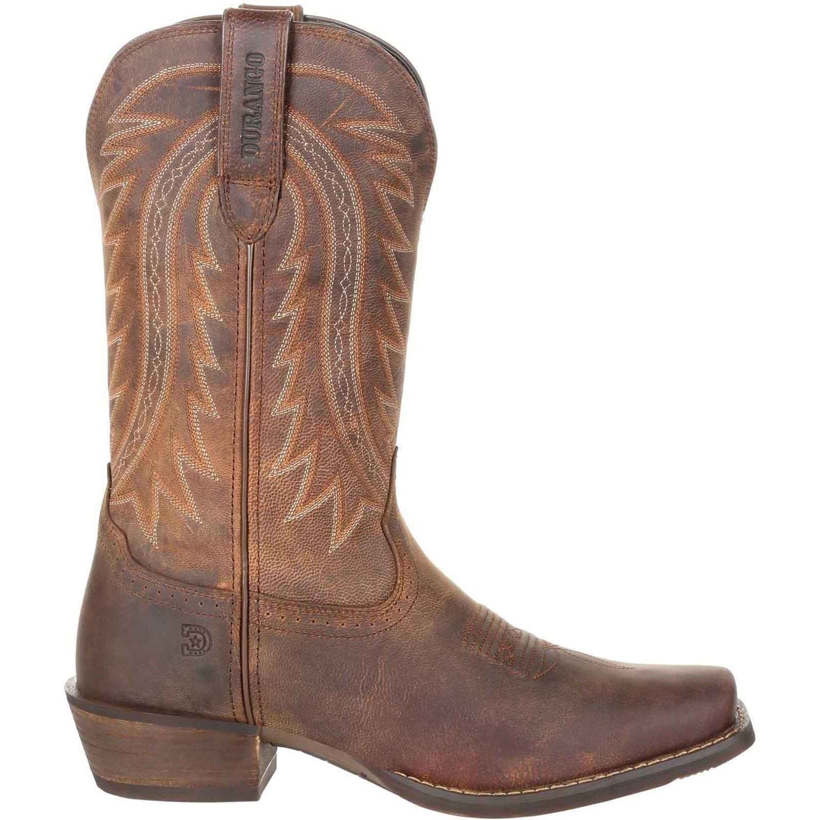 Durango Rebel Frontier Herrenstiefel Aus Leder In Verwaschenem Sonnenuntergangsbraun