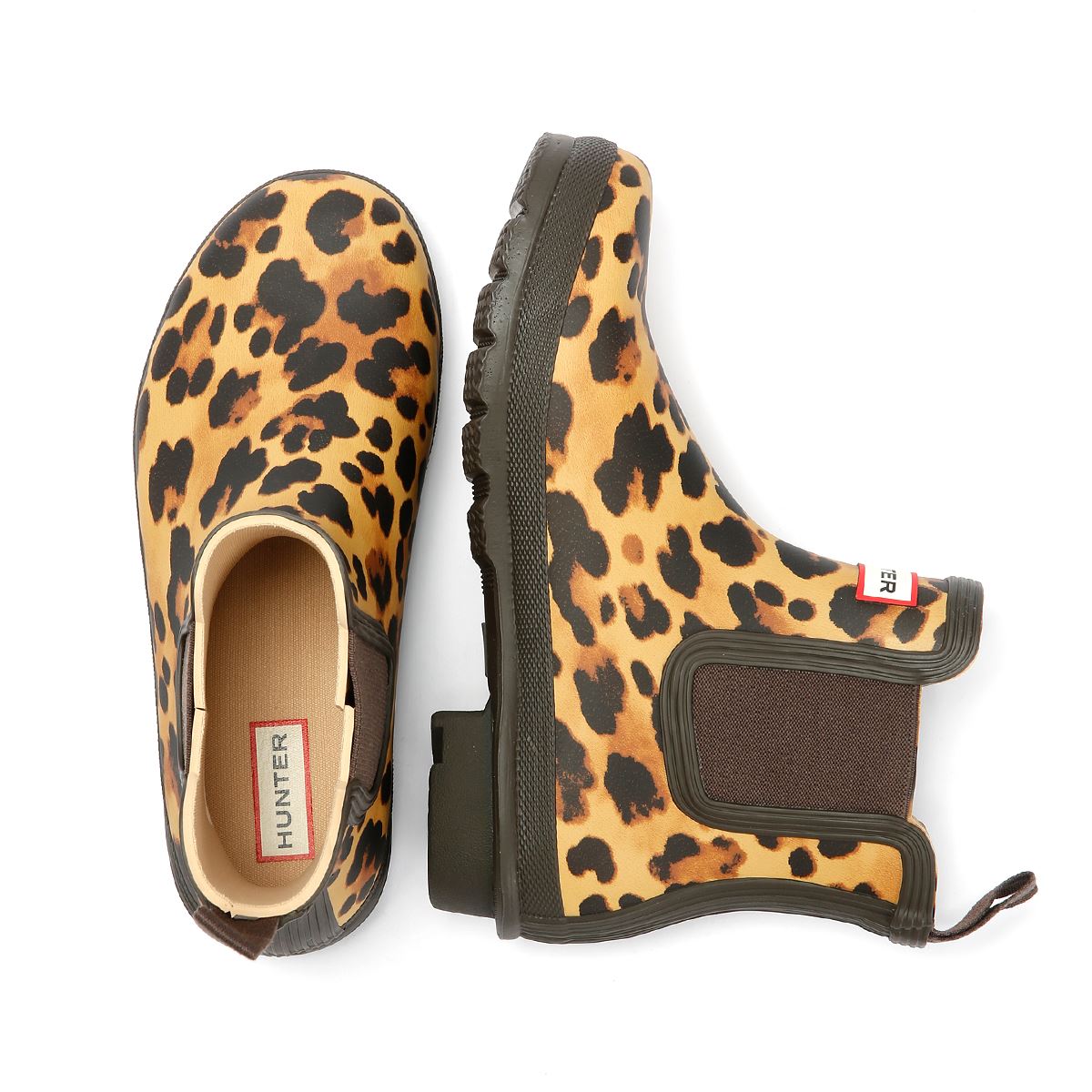 Hunter Original Chelsea Gummi Damen Braune Gummistiefel
