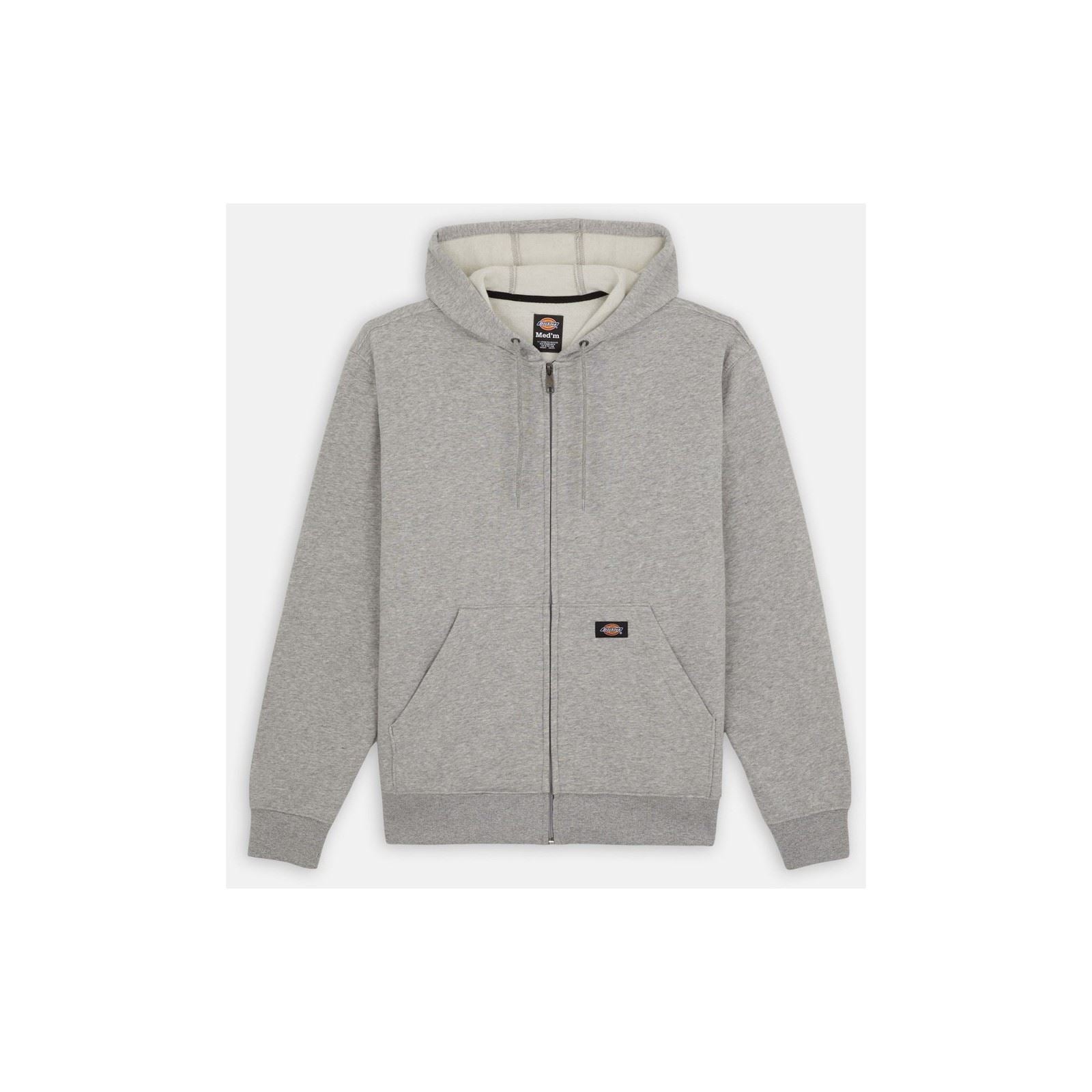 Dickies Everyday Fleece Zip Hoodie Herren Graue Fleecejacke
