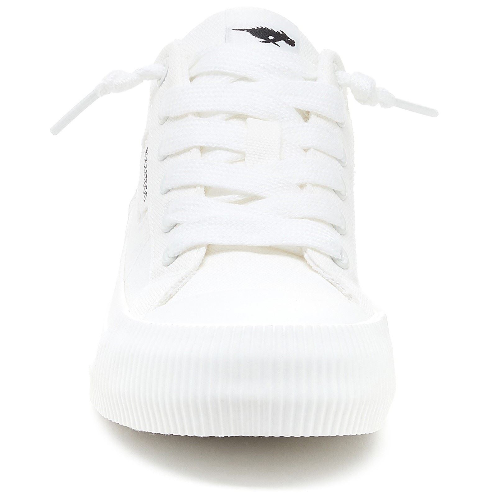 Rocket Dog Cheery Mule Canvas Textile Damen Weiß Mules