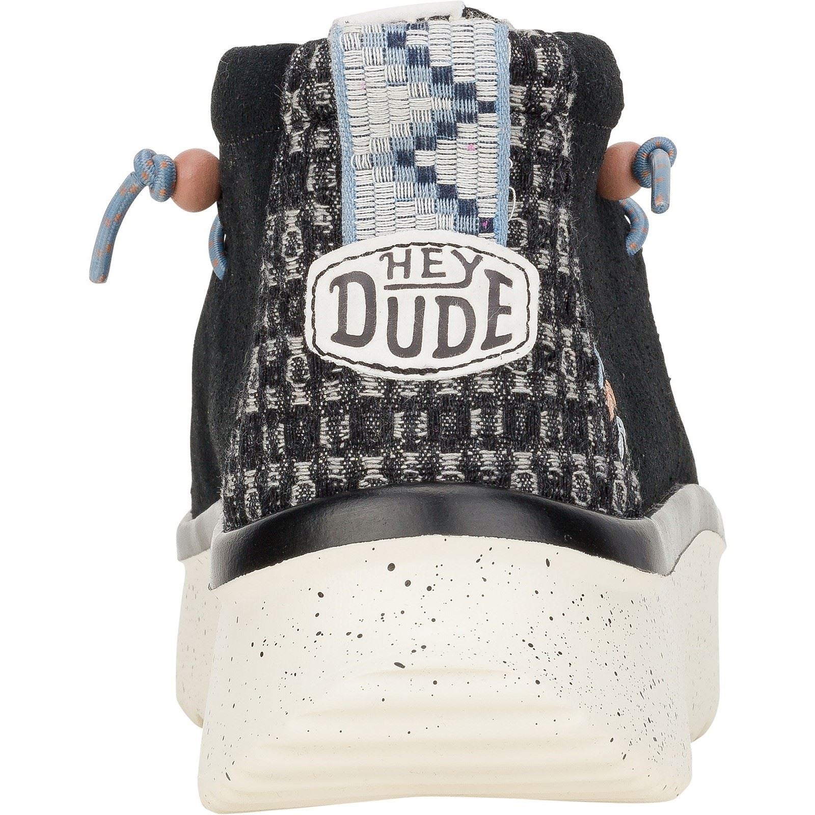 HEYDUDE Wendy Peak Hi Wildlederschwarze Damenstiefel