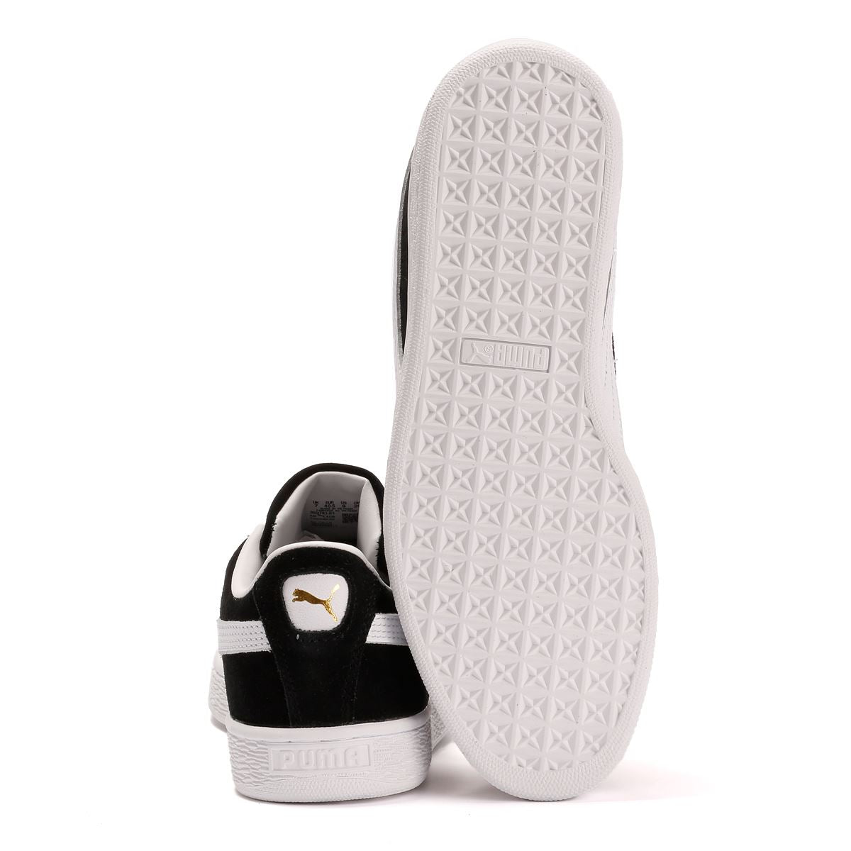 Puma Suede Classic Wildleder Schwarze Sneaker