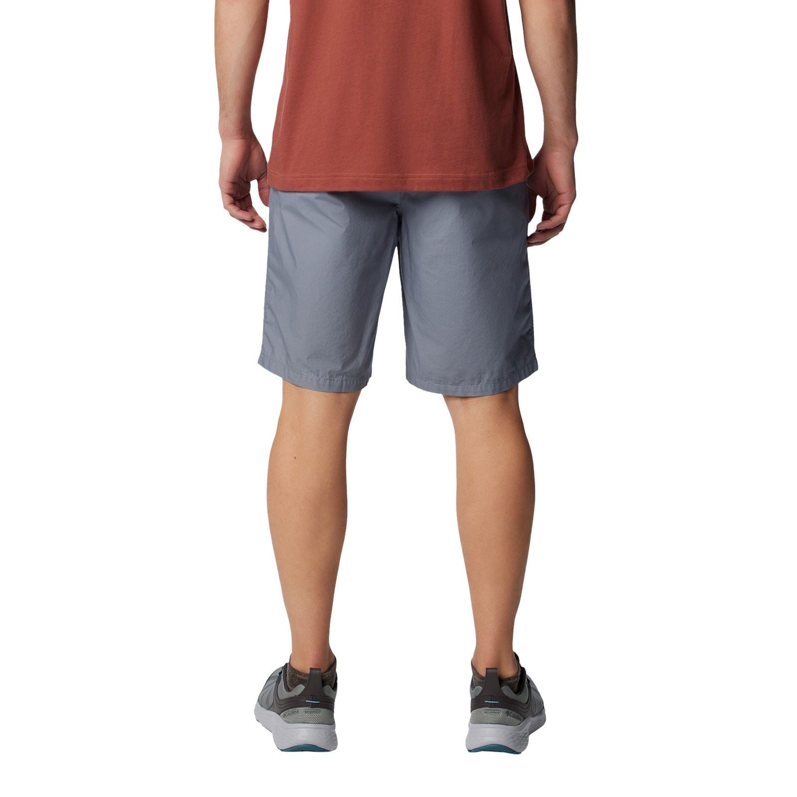 Columbia Washed Out Baumwoll Herren Graue Knie Lange Shorts