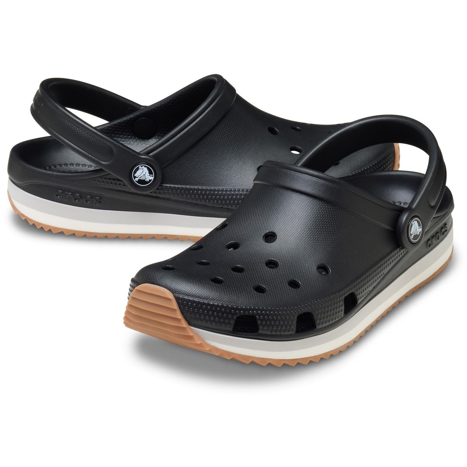 Crocs Classic Retro Runner Eva Schwarze Farbe Clogs