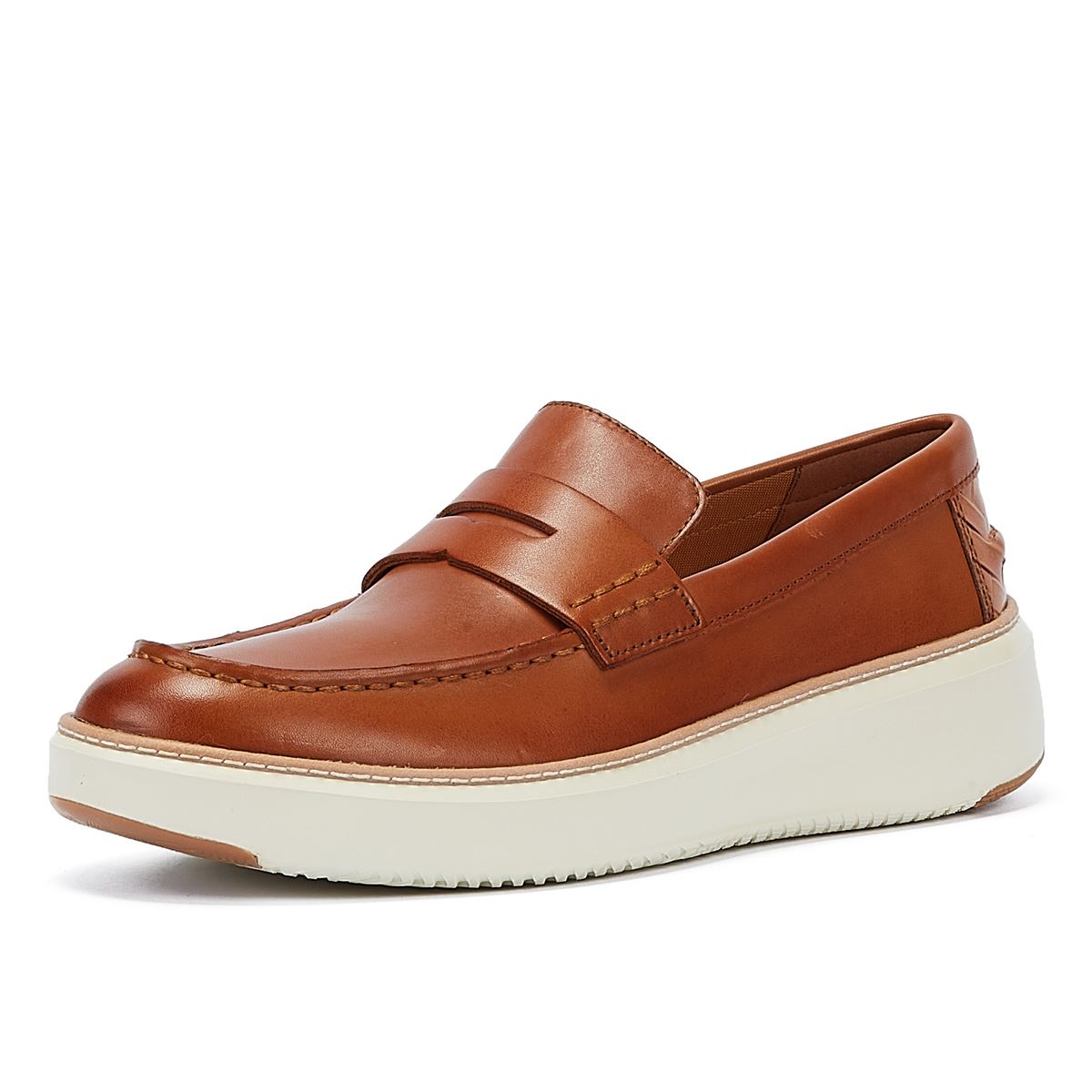 Cole Haan Topsin Leder Herren Braune Loafers