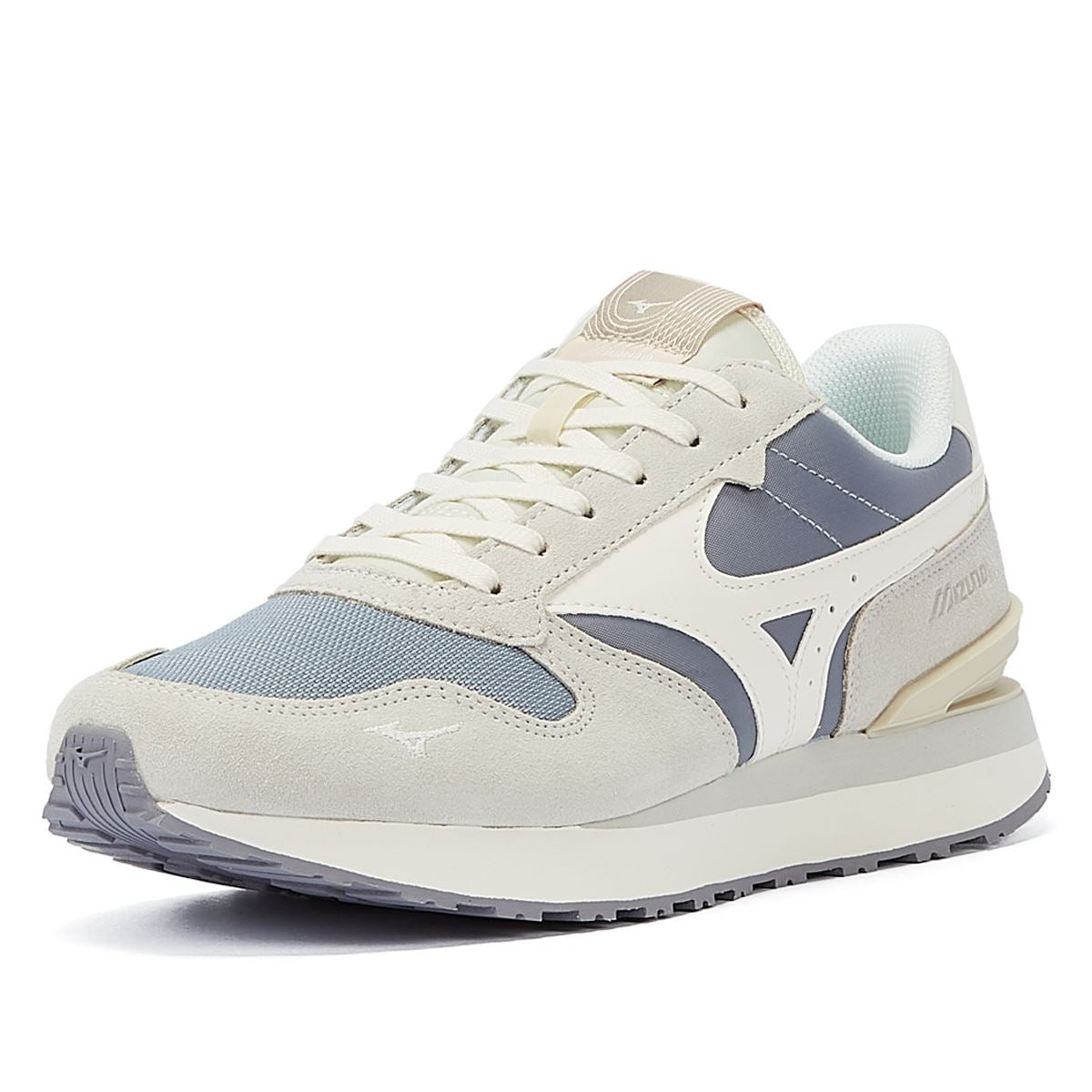 Mizuno MIZUNO RB87 Grau-Violette Wildleder-Sneakers