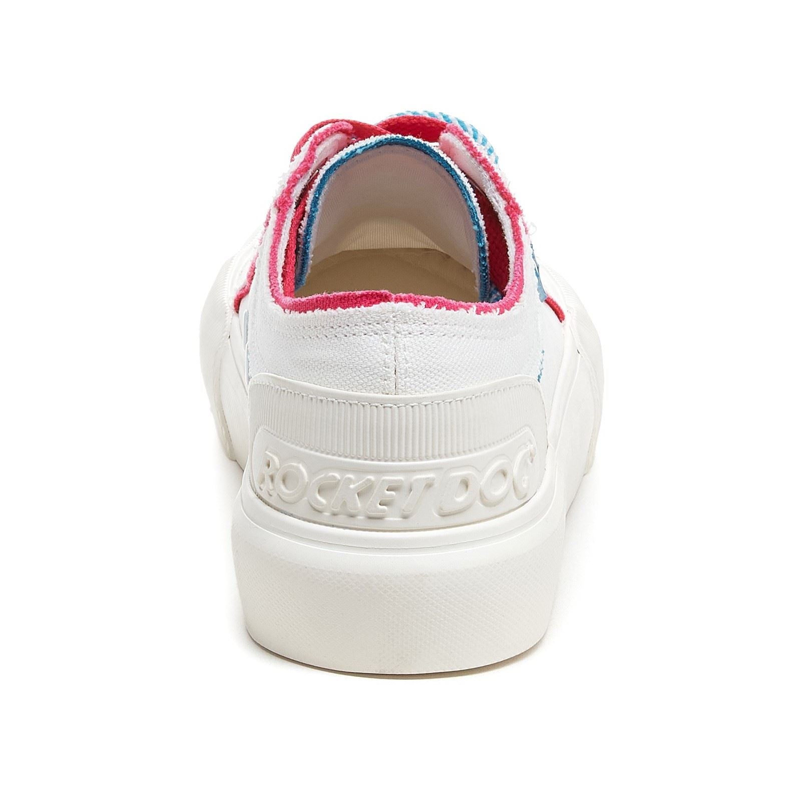 Rocket Dog Jazzin Plus Eighties 12A Baumwollfrauen Sneakers In Weiß
