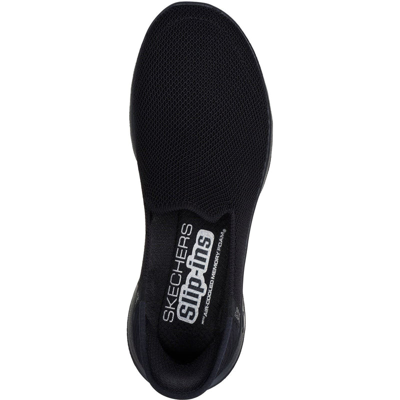 Skechers GO WALK Joy Vela Damen Sneaker In Schwarz Aus Textil