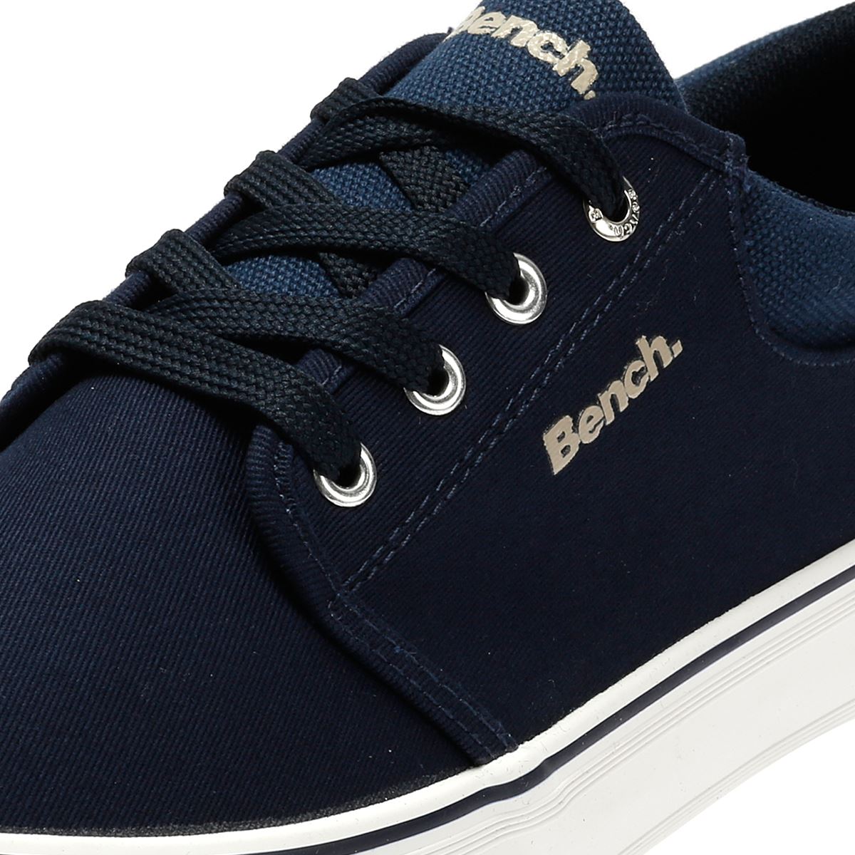 Bench Donnie Leinen Herren Blau Turnschuhe