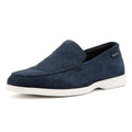 Ben Sherman Amarillo Herren Wildleder Mokassins In Blau