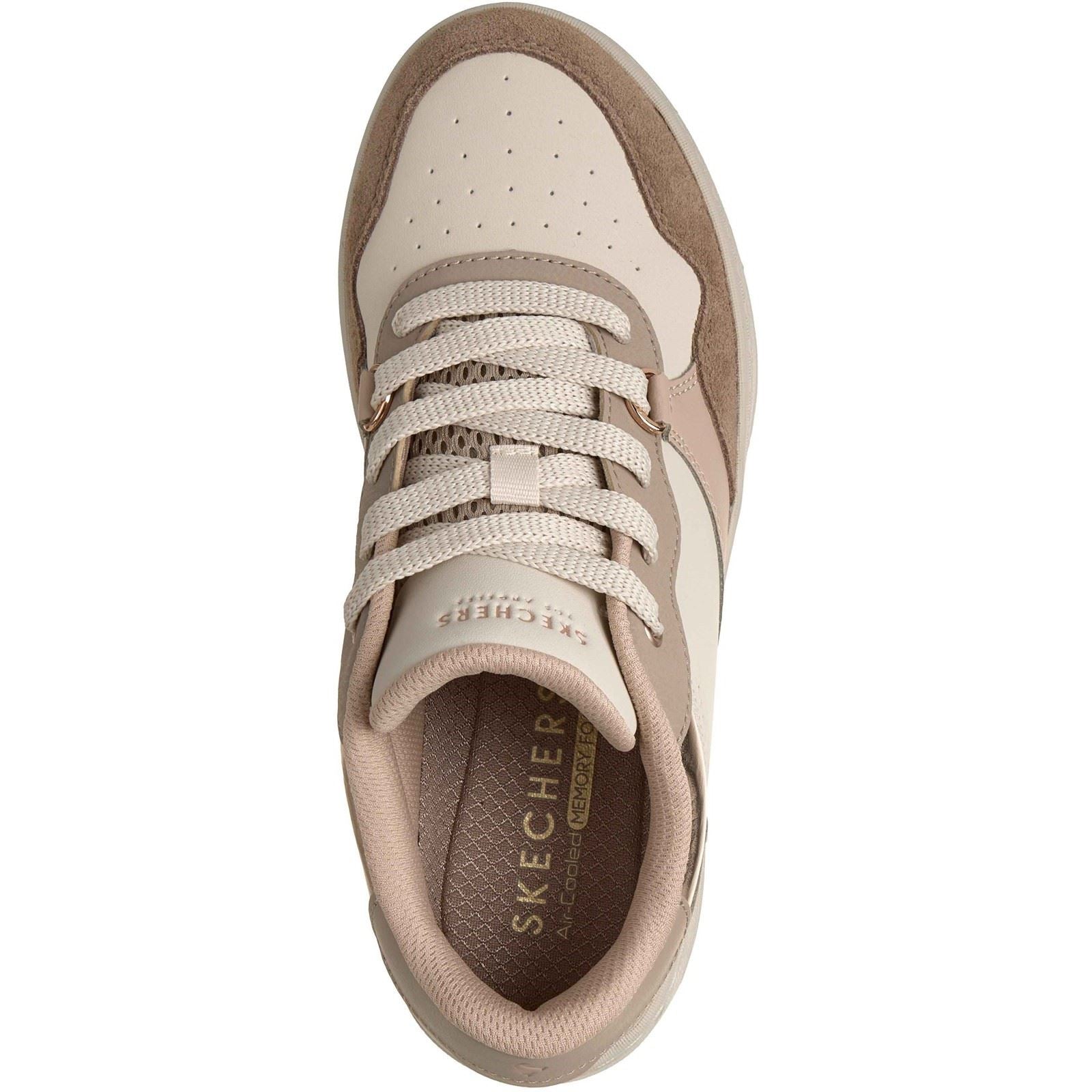 Skechers UNO CTL - Subtle Shimmer Polyurethan Damen Sneakers Taupe/Multi