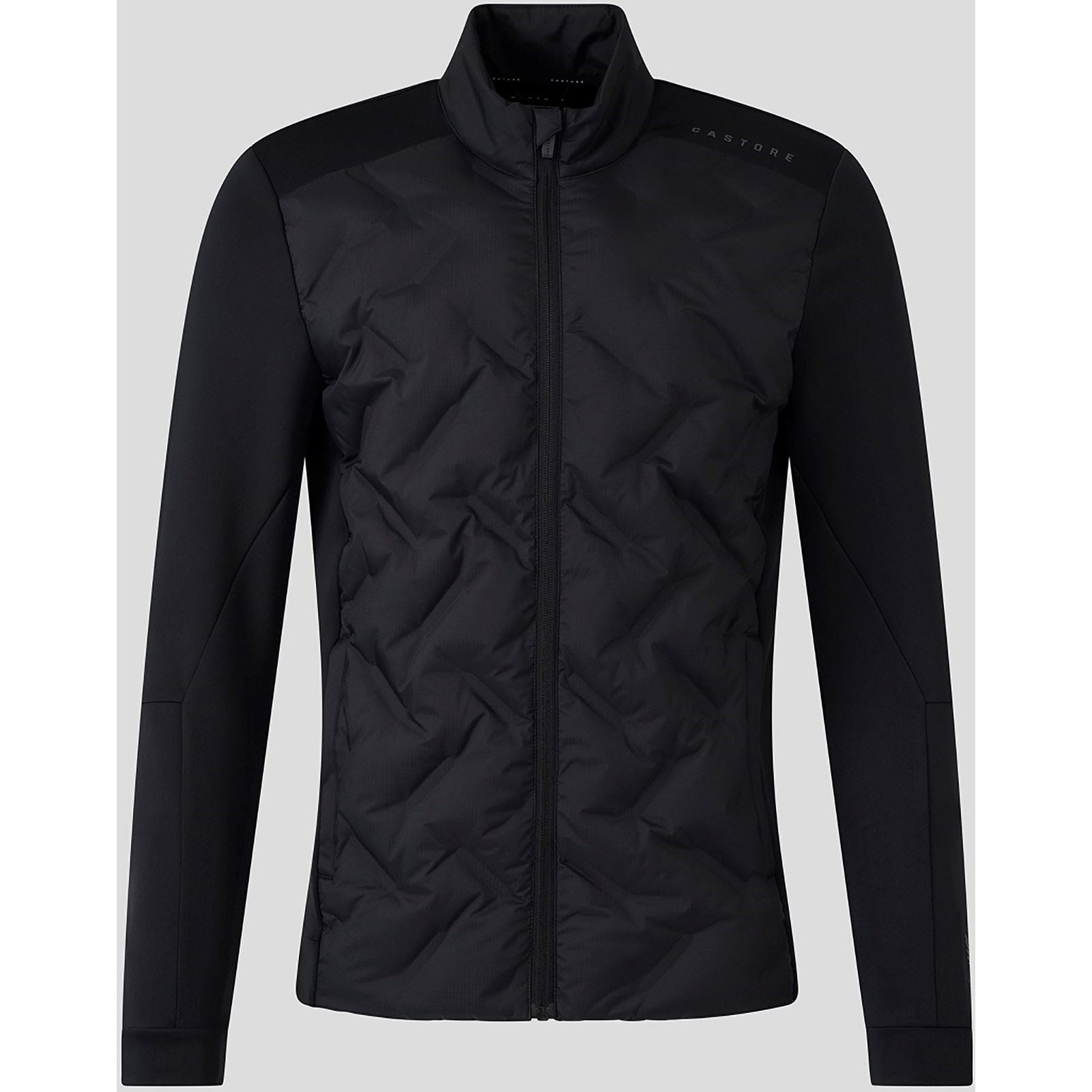 Castore Hybrid Jacket Männer Schwarze Activewear-Jacken