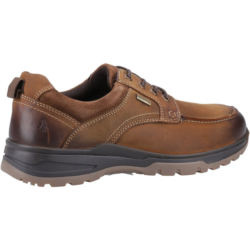 Hush Puppies Percy Leder Herren Tan Schnürschuhe