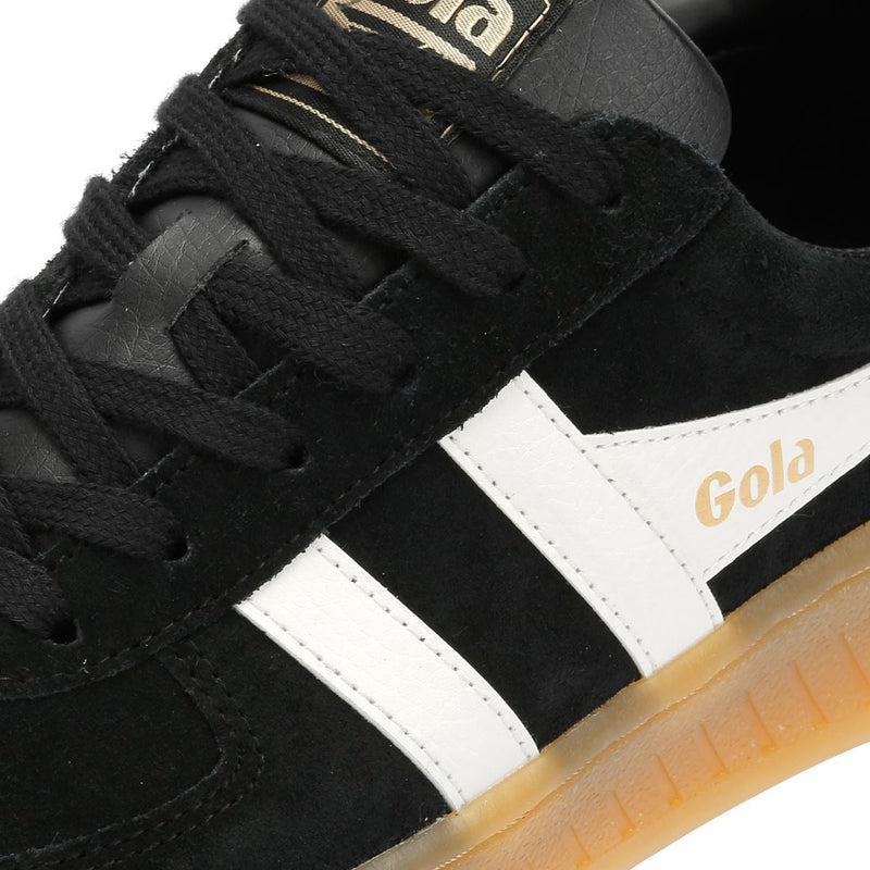 Gola Grandslam Suede Damenschwarze Turnschuhe