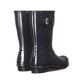 Hunter Original Short Gloss Gummistiefel Für Damen In Marineblau