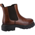 Hush Puppies Raya Chelsea Damenstiefel Aus Braunem Leder