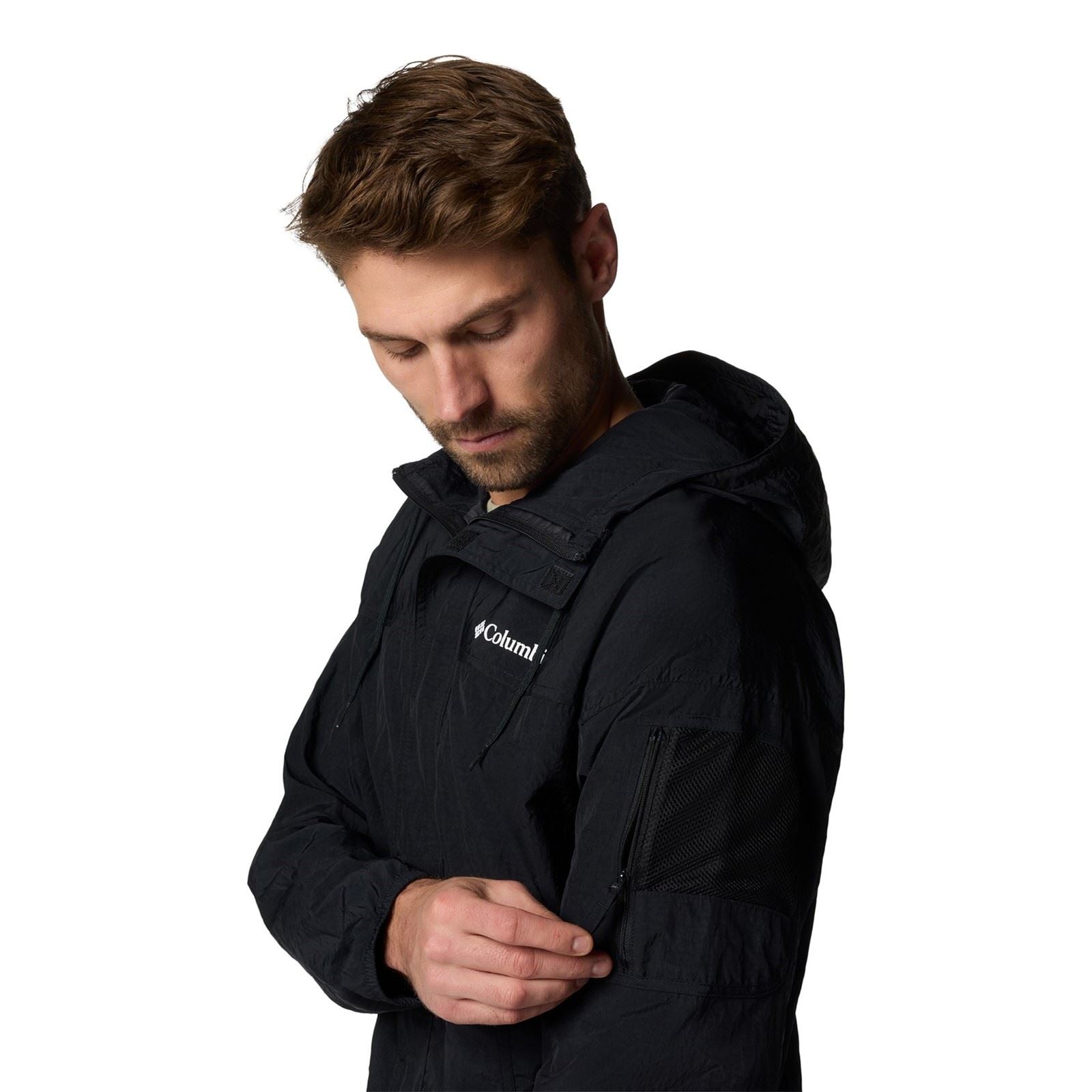 Columbia Challenger II Herren Schwarze Windbreaker-Jacken