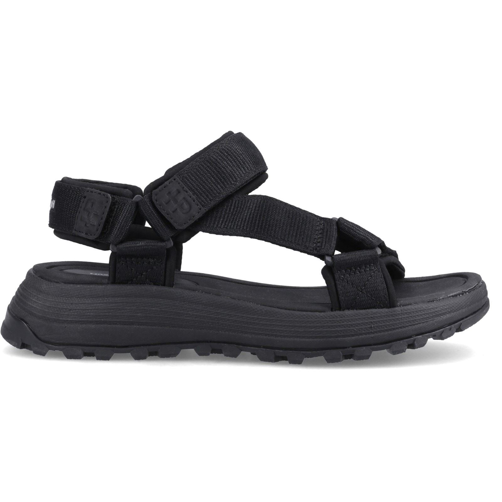 Hush Puppies Kendra Sandal Textile Damen Schwarz Sandalen