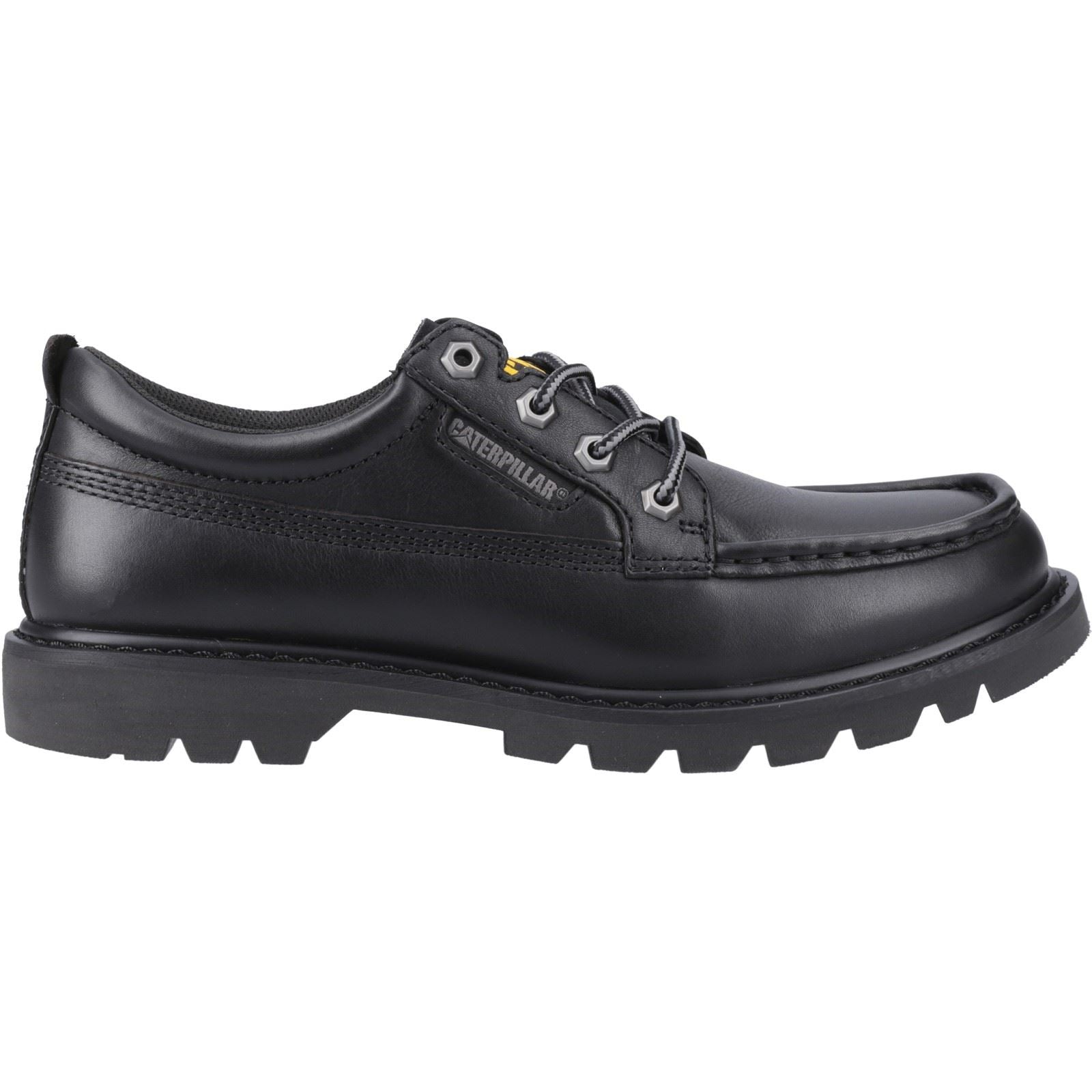 Caterpillar Colorado Moc Toe Low Leder Herren Schwarz Schnürschuhe