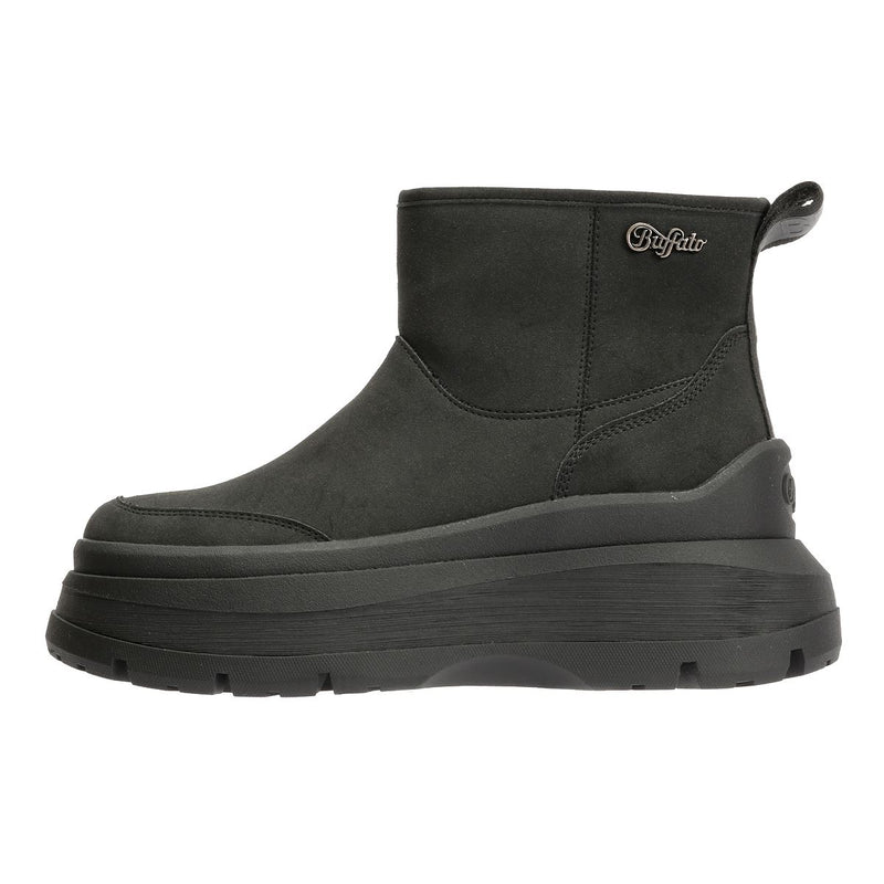 Buffalo Olympia Pull On LO Warm Damen Schwarze Stiefel