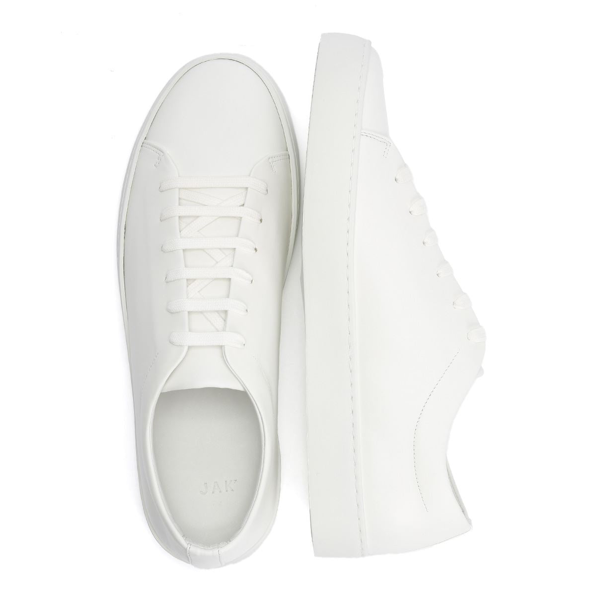 JAK Royal Leder Herren Weiße Sneakers