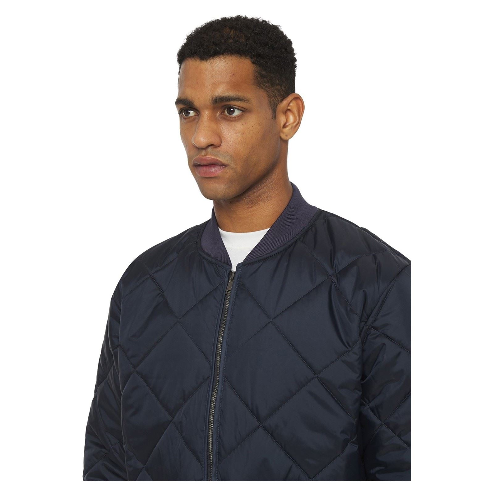 Dickies Diamond Herren Blaue Gesteppte Jacke