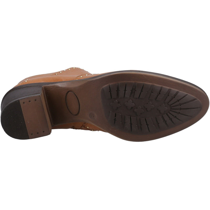 Hush Puppies Waverly Damen Stiefel aus Leder in Tan