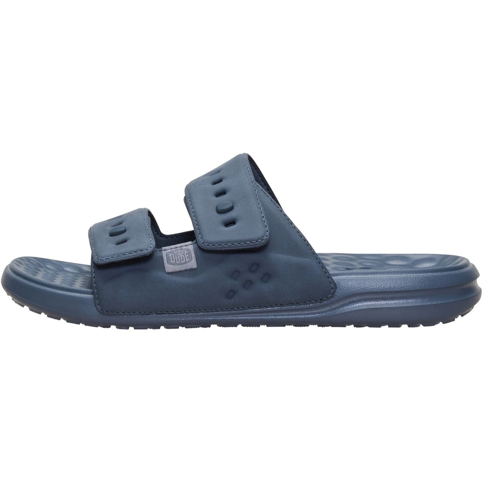 HEYDUDE Wave 2 Strap Polyurethan Herren Turbulenz Grau Sandalen