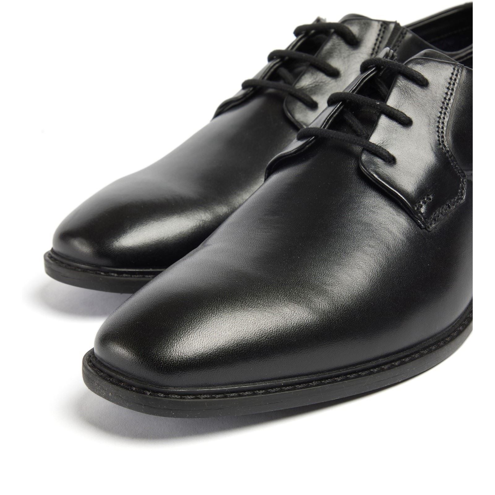 Pod Smyth Herrenschuhe Aus Schwarzem Leder Mit Schnürung