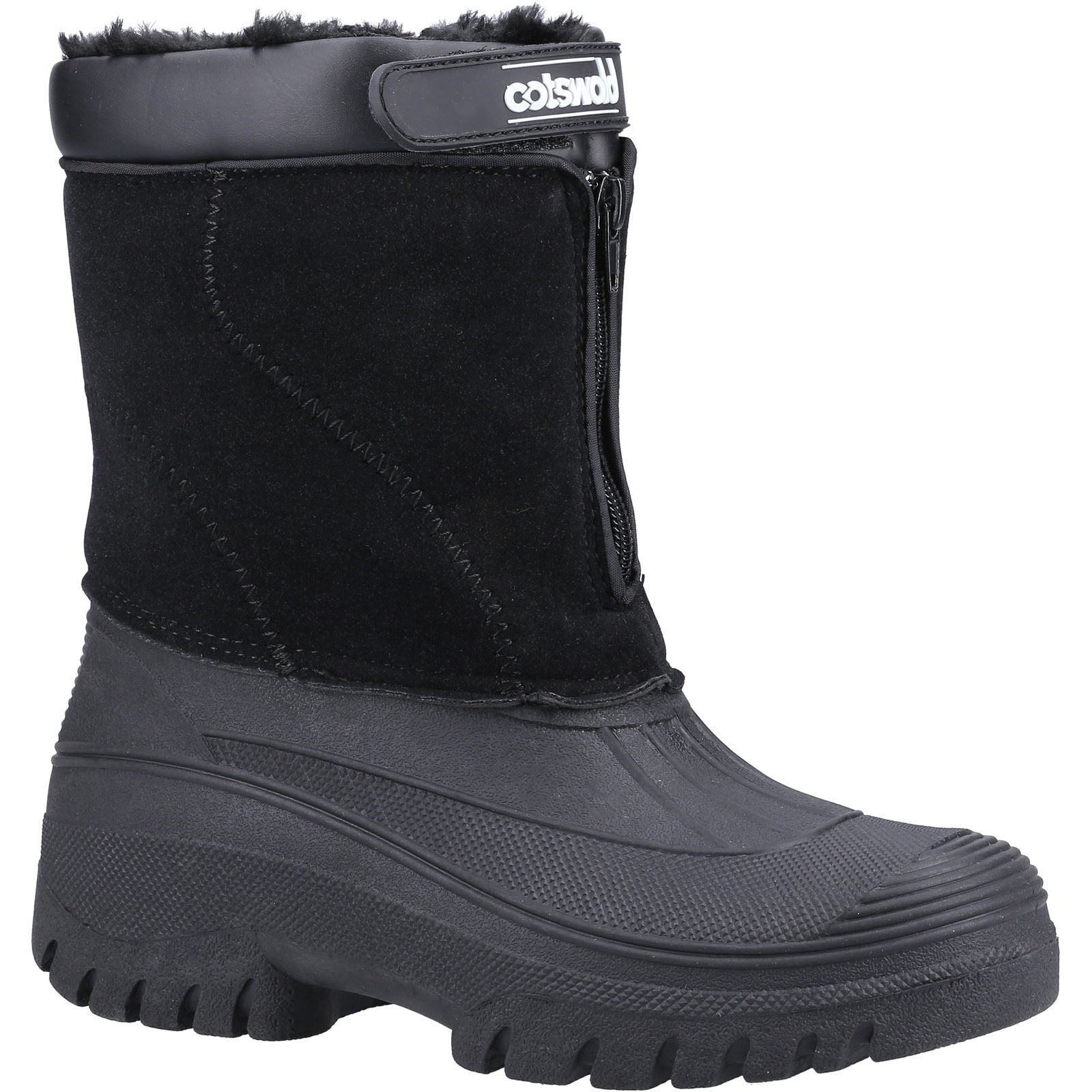 Cotswold Venture Synthetische Schwarze Gummistiefel