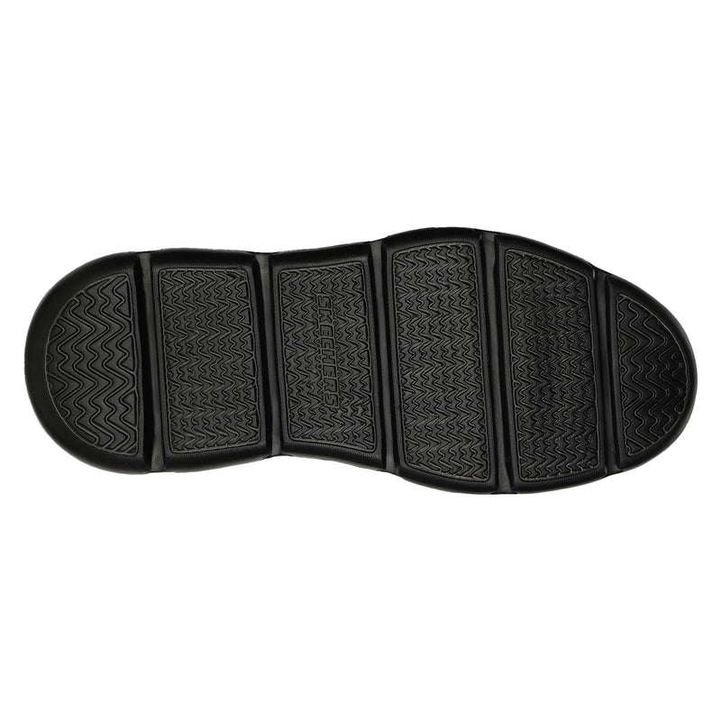 Skechers Garza - Gervin Schwarze Farbe Herren-Schnürschuhe Aus Leder