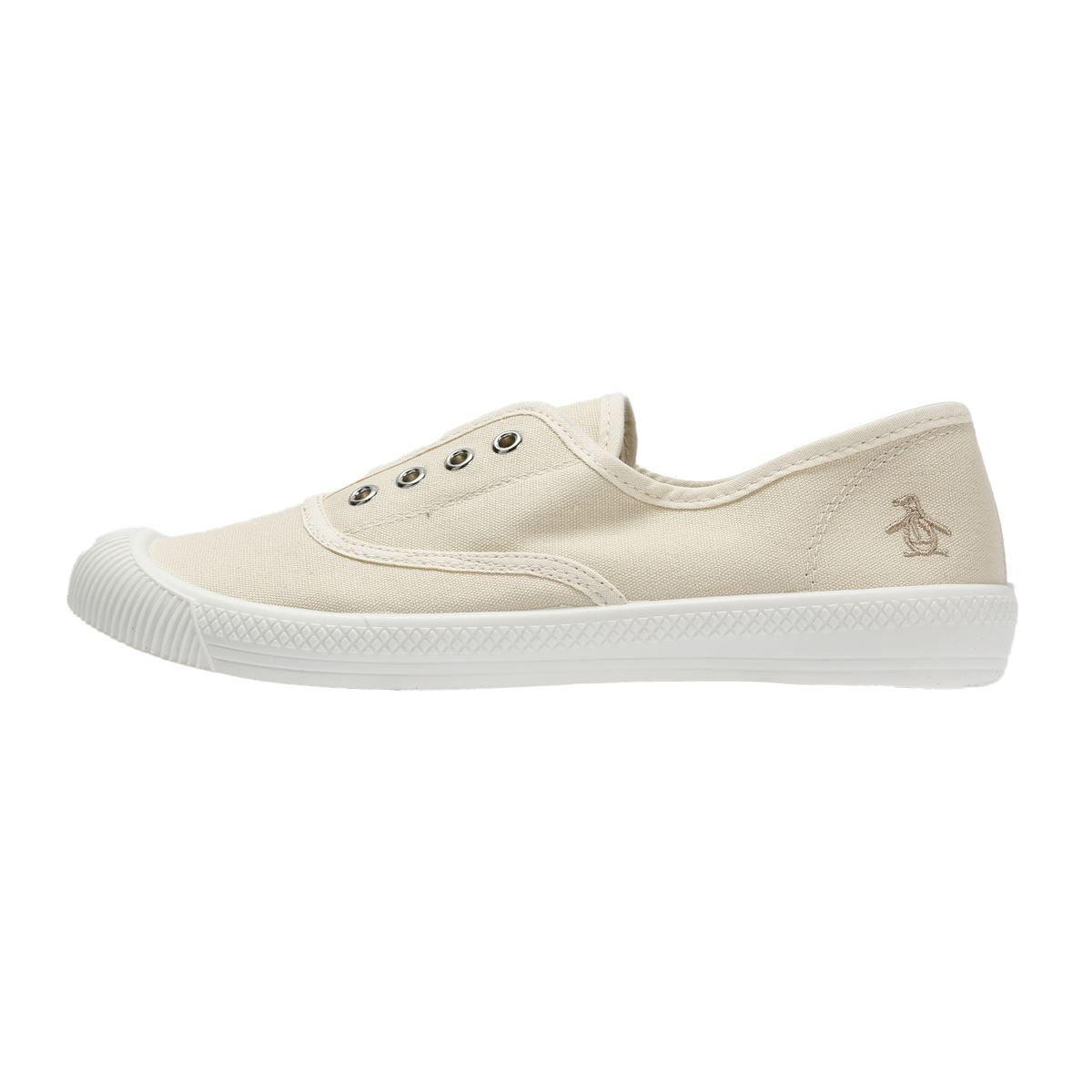 Penguin Anita Canvas Damen Weiße Schuhe