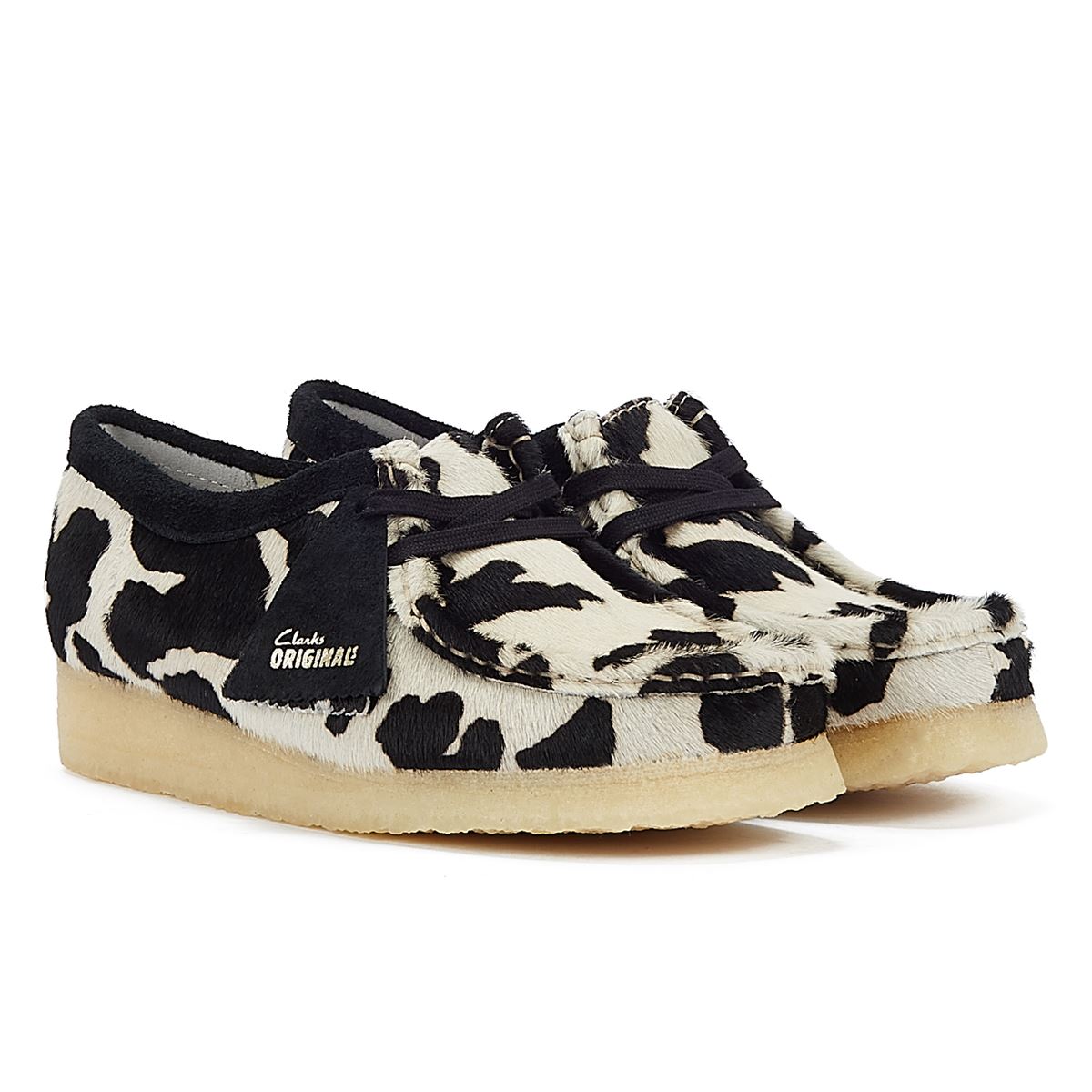 Clarks Originals Wallabee  Damen Kuhfell-Lederschuhe