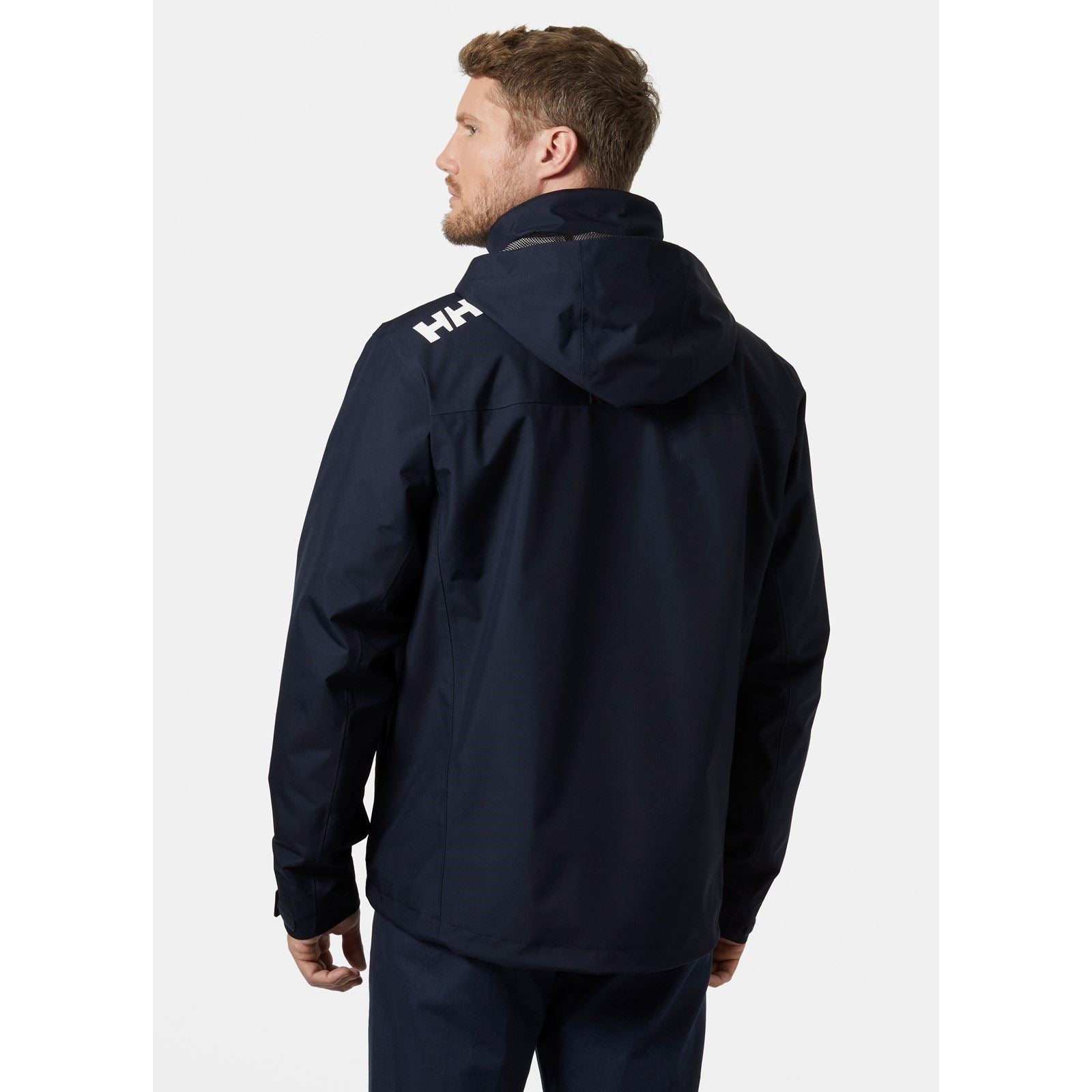 Helly Hansen Sport Crew Hooded Midlayer Sailing 2.1 Herren Blaue Segeljacke