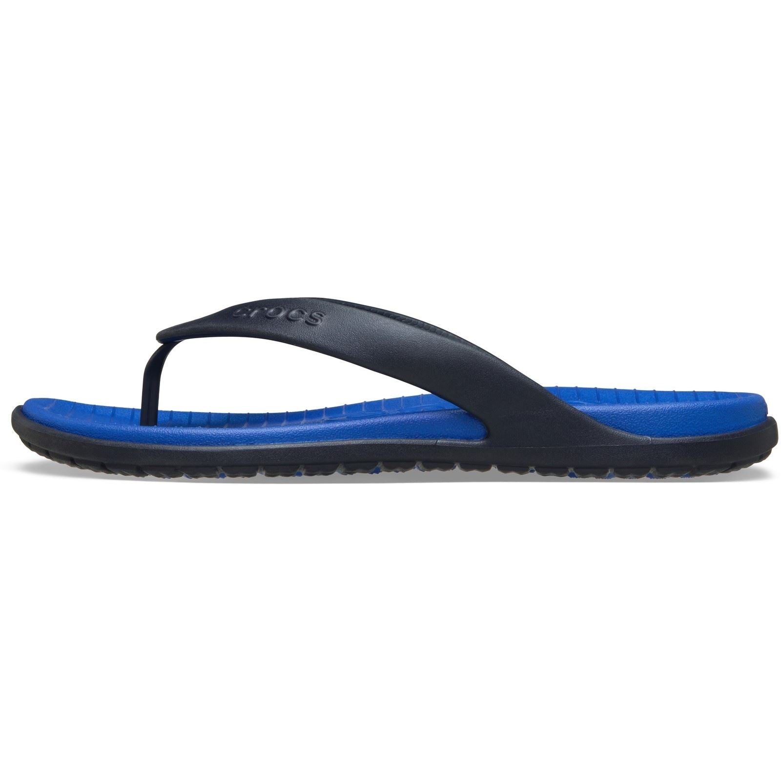 Crocs Coast Flip Polyurethan Herren Blau/Marine Flip Flops
