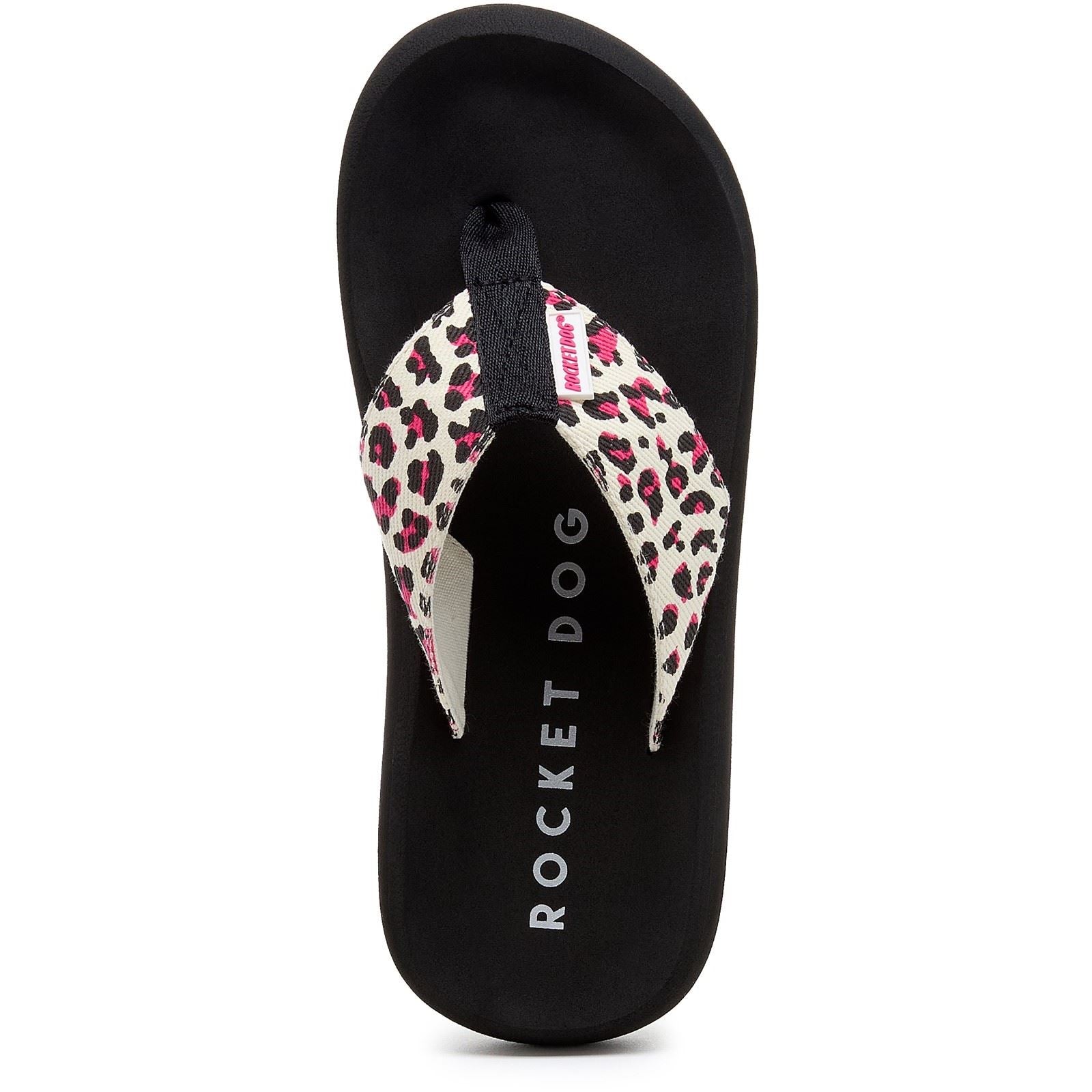 Rocket Dog Spotlight Monroe Damen Sandalen Aus Baumwolle In Leuchtendem Pink